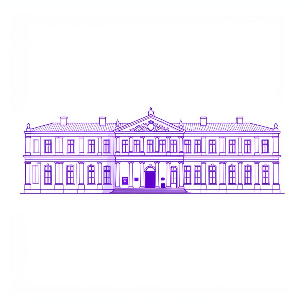 Soft purple and violet gradient banner with subtle abstract diamond shapes in light lavender tones